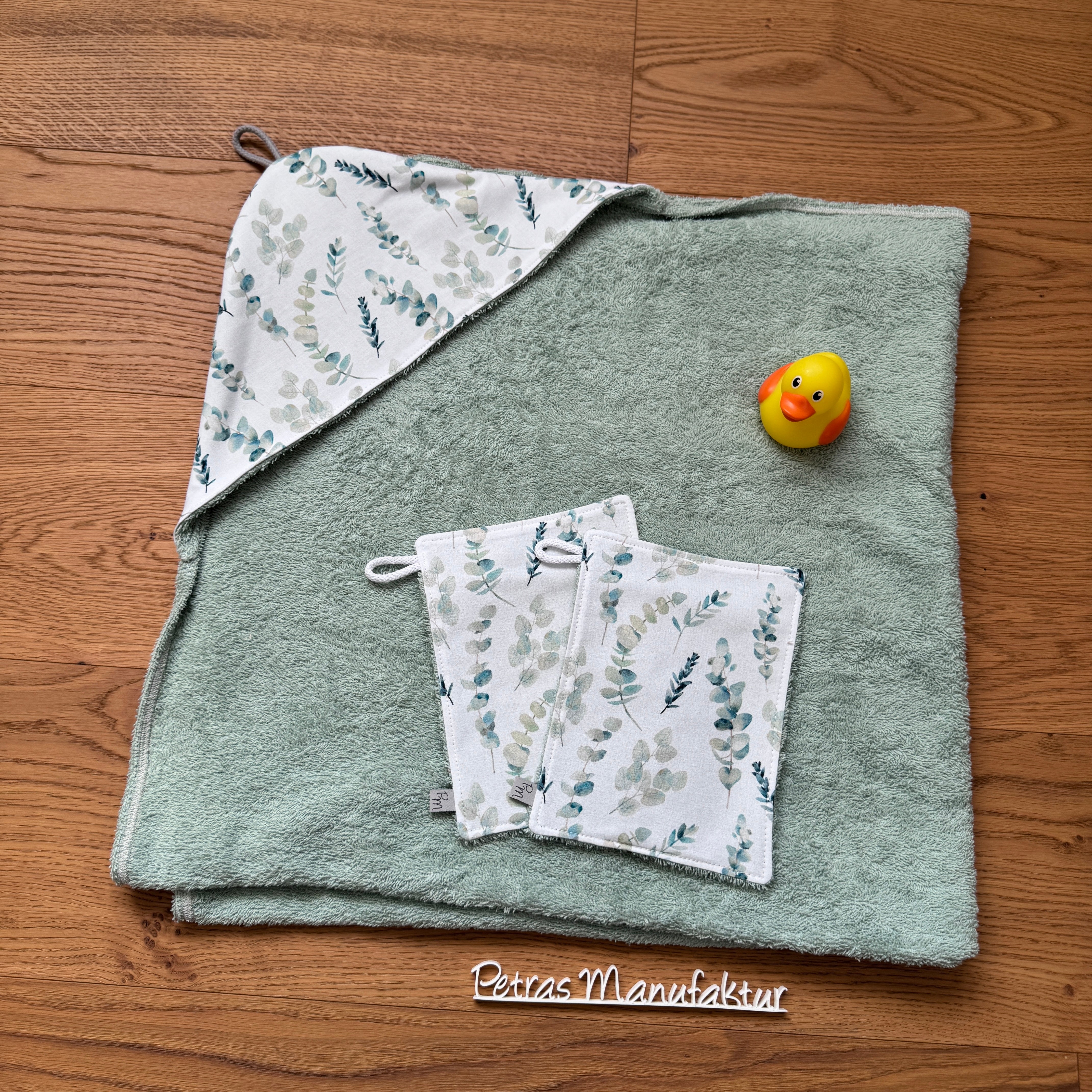 Badetuch-Set „Eukalyptus“
